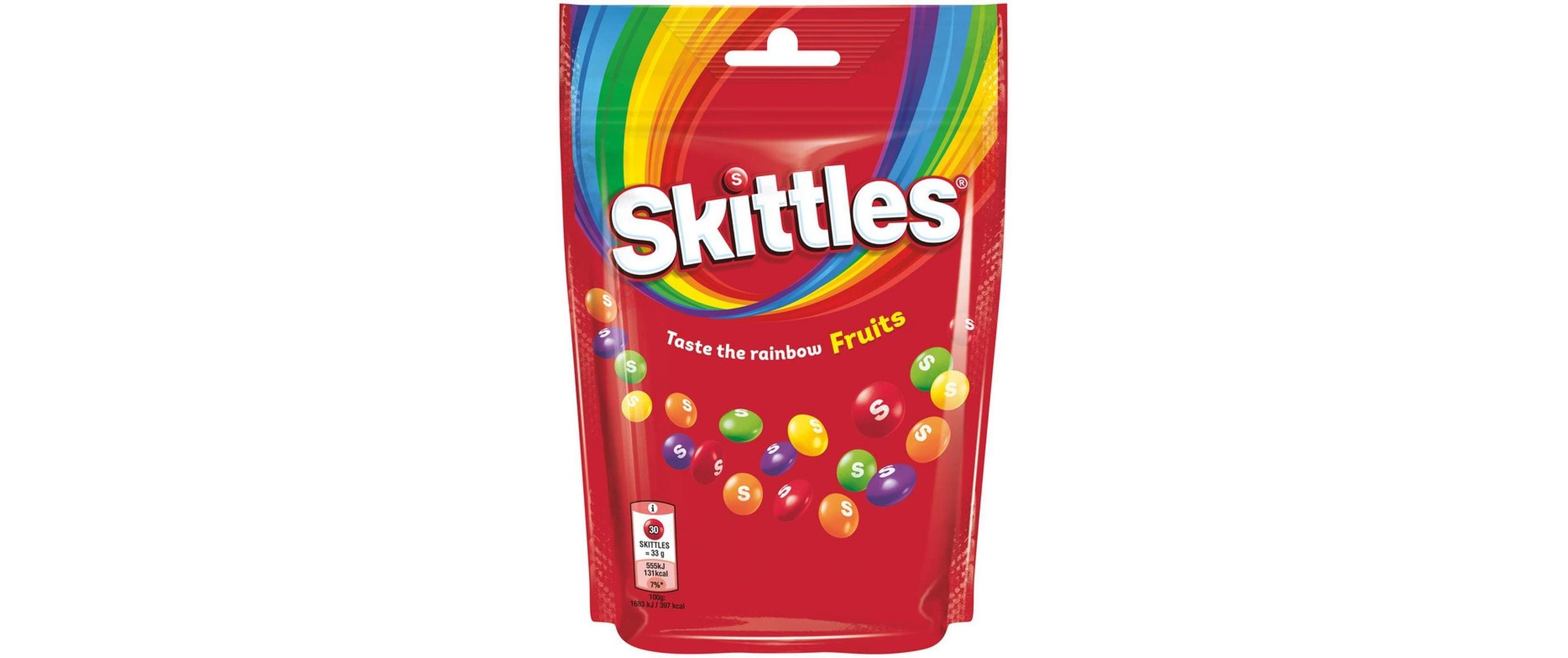 Fruits 152 gFruchtige Kaubonbons mit knuspriger Zuckerschicht