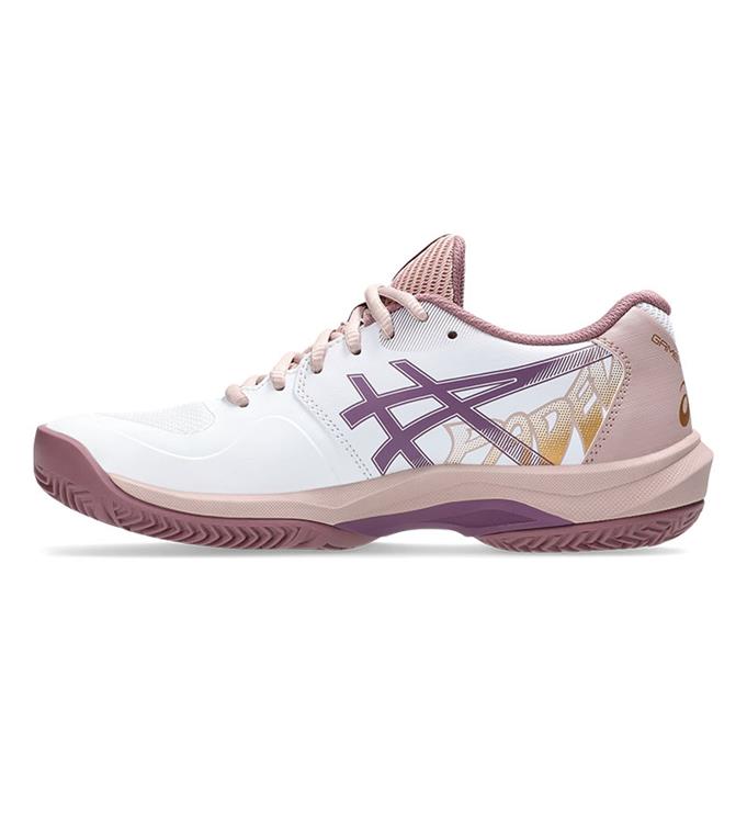ASICS GAME FF PADEL 1042A286 WHITE-PURPLE-OXIDE
