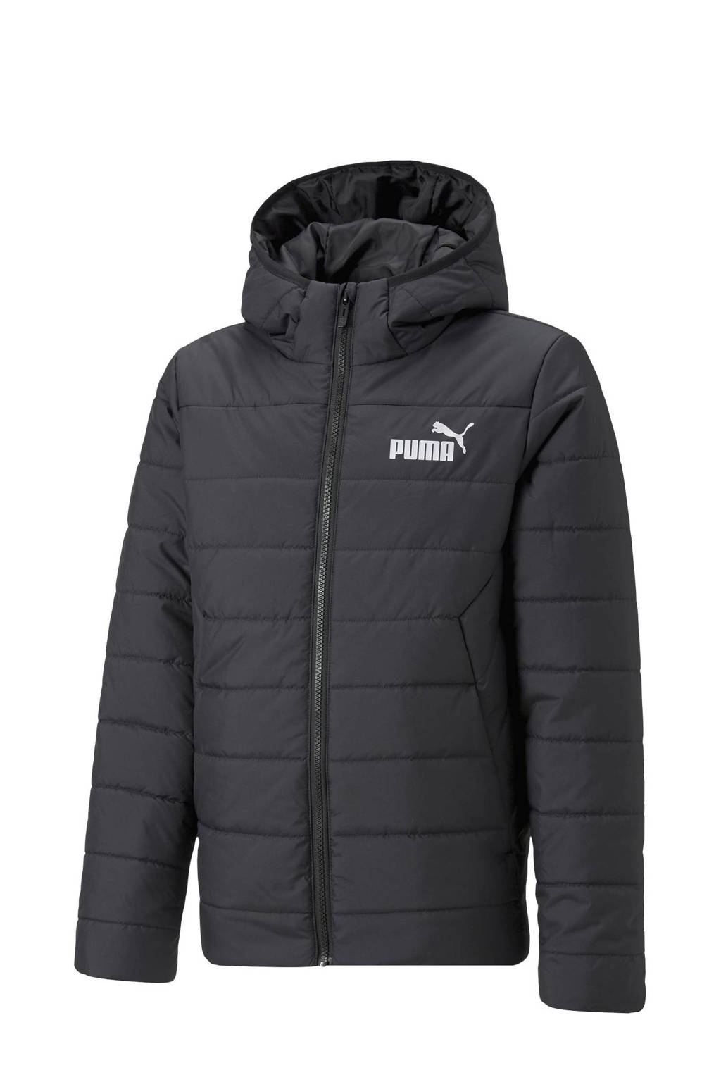 Puma gewatteerde jas zwart