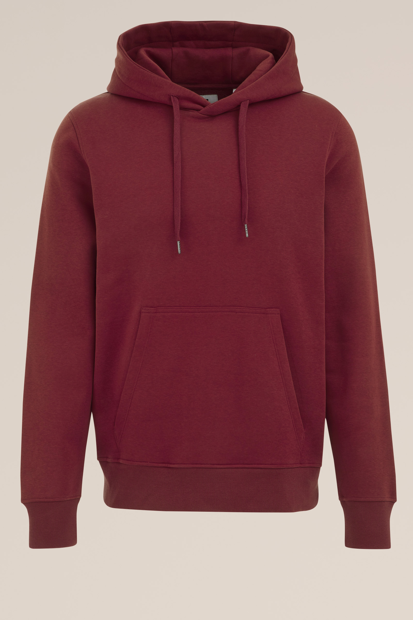 hoodie WE Fashion Donkerrood