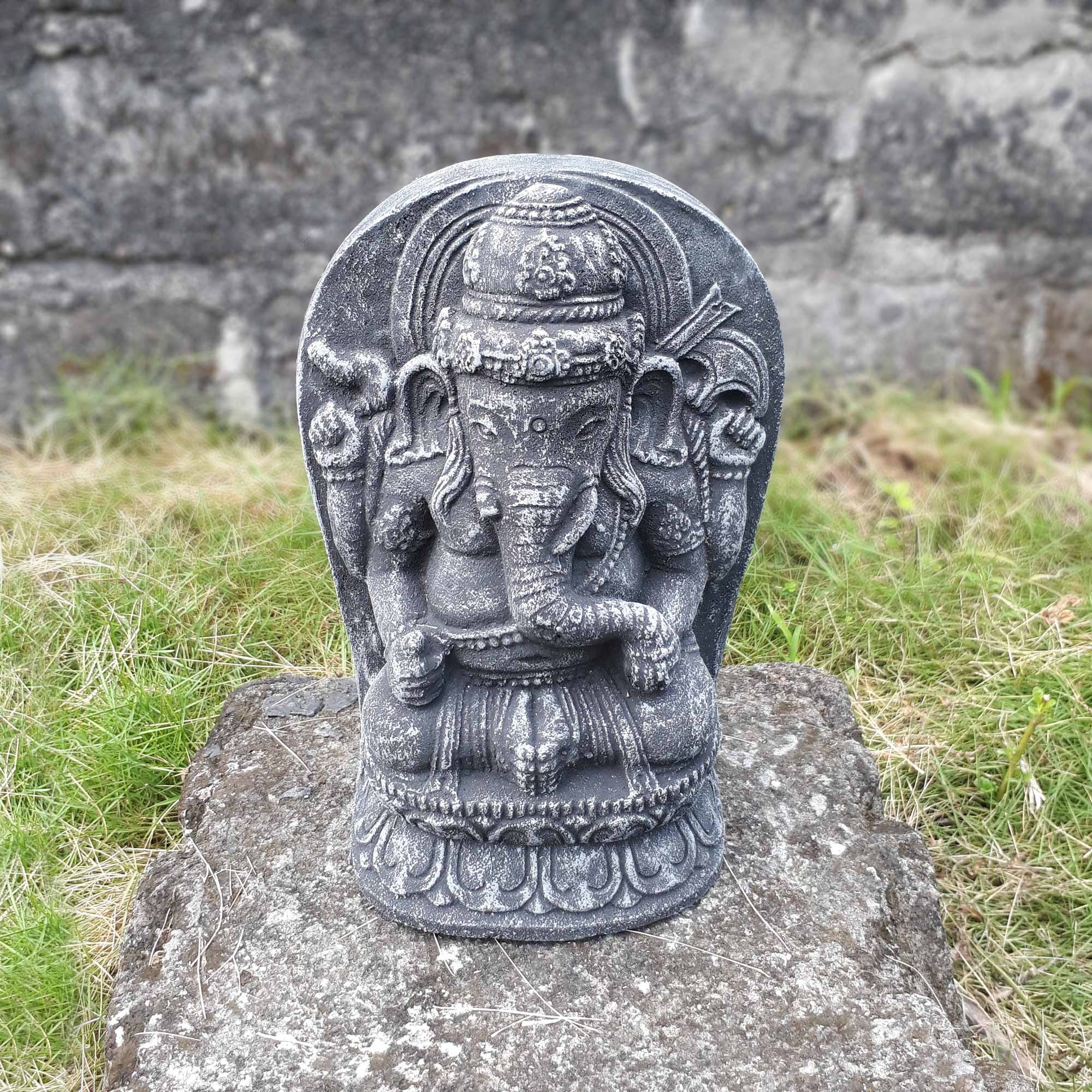 Zementfigur 'Ganesha', H 28 cm, B 20 cm, T 14 cm günstig bestellen