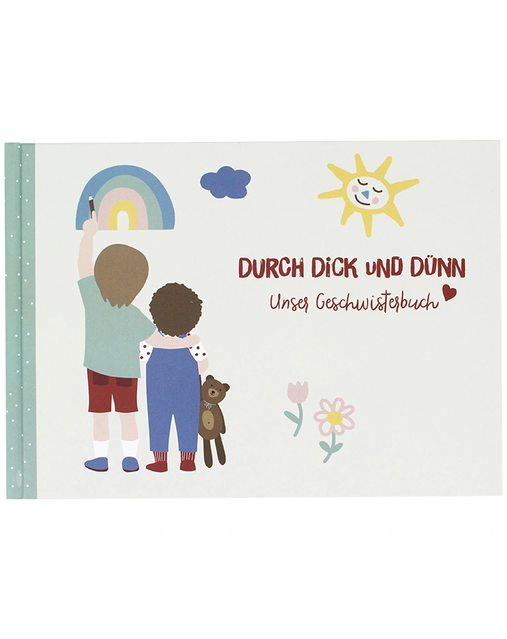 Erinnerungsalbum DURCH DICK UND DÜNN – UNSER GESCHWISTERBUCH