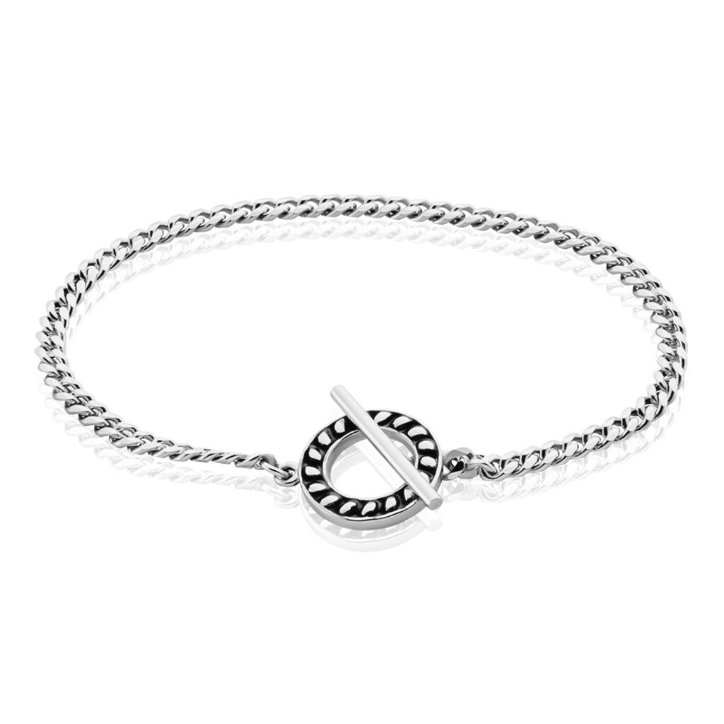 Bracelet Argent Blanc Crocus