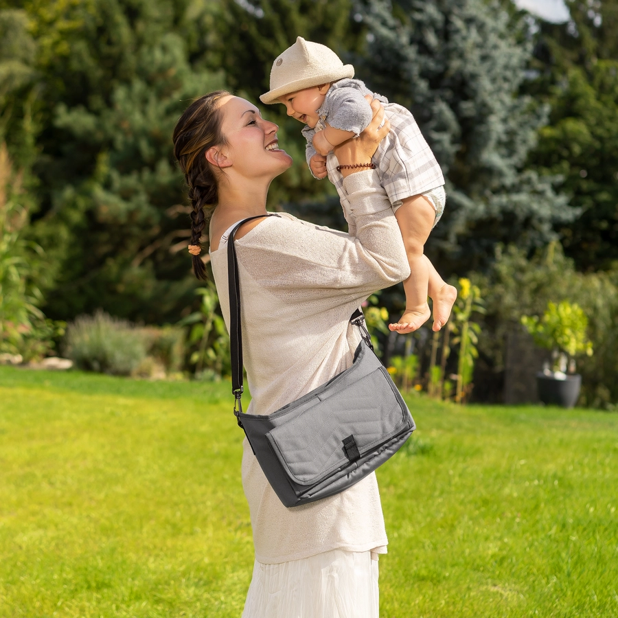 reer Kinderwagenorganizer Growing mit Wickelunterlage