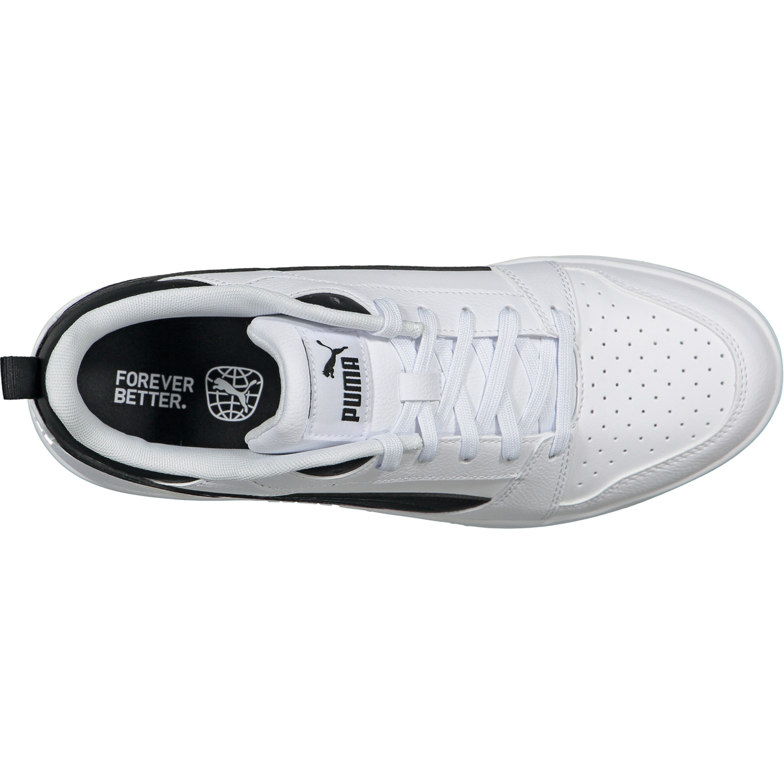 Puma Herren-Sneaker Rebound v6 Low schwarz, 41