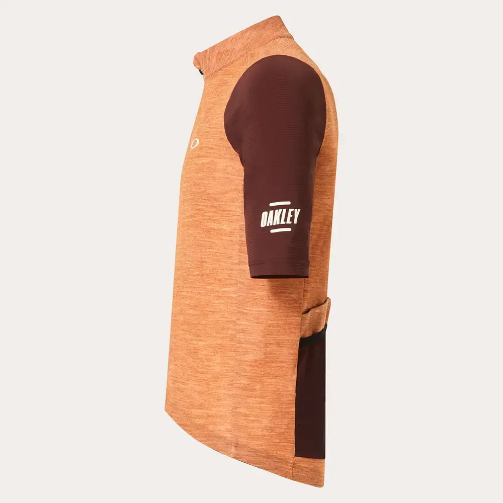 Oakley Off Grid Gravel Fietsshirt Korte Mouwen Oranje/Bruin Heren