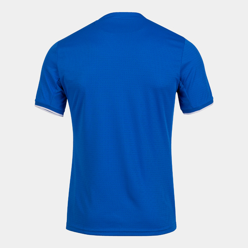 Camiseta Joma Toletum IV Royal White de manga curta