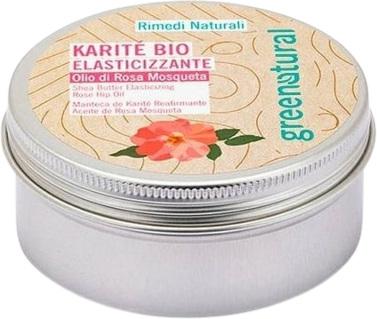greenatural  Sheabutter mit Wildrosenöl 