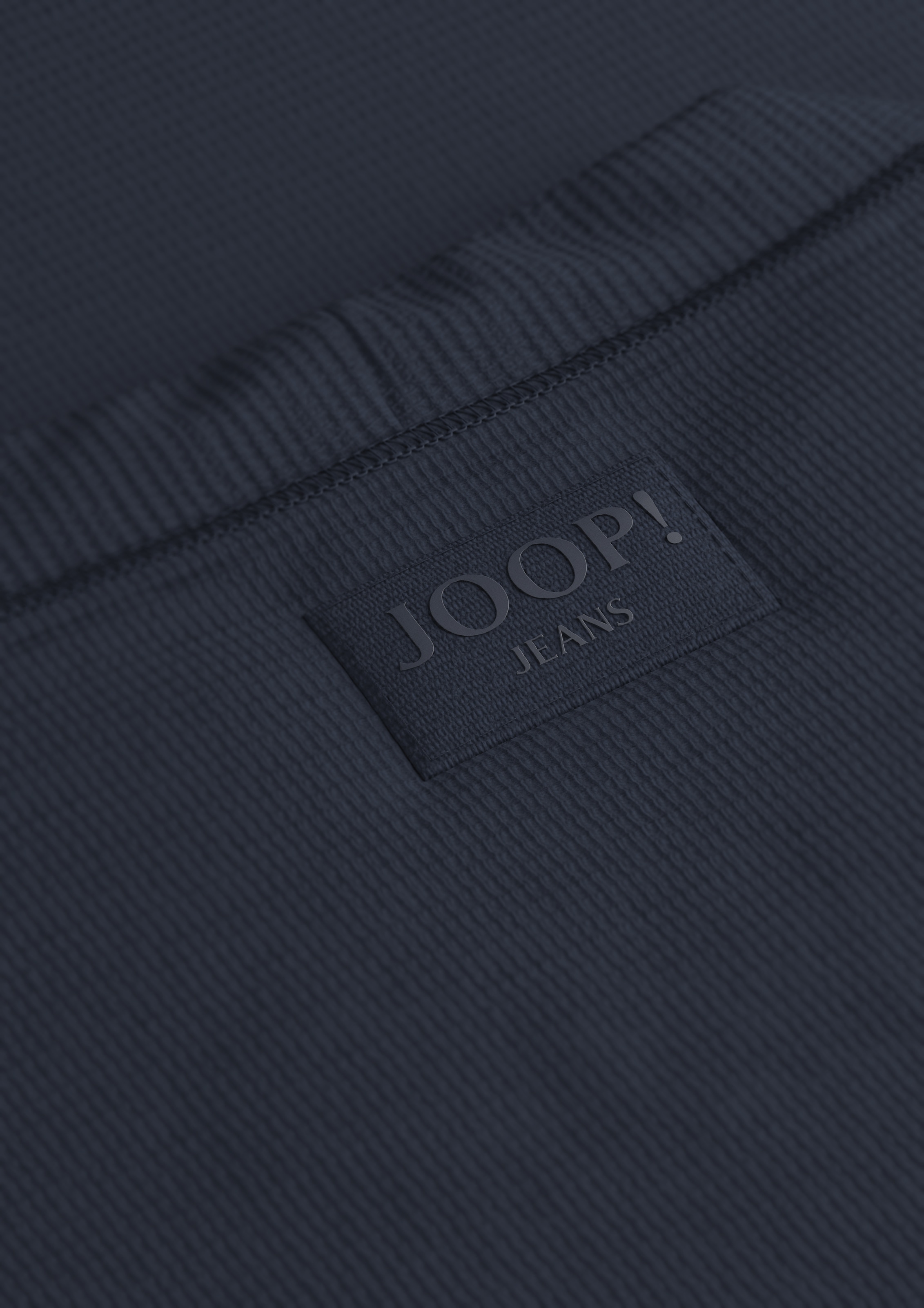 Joop Jeans Langarmshirt »Iram«, mit kleiner Knopfleiste