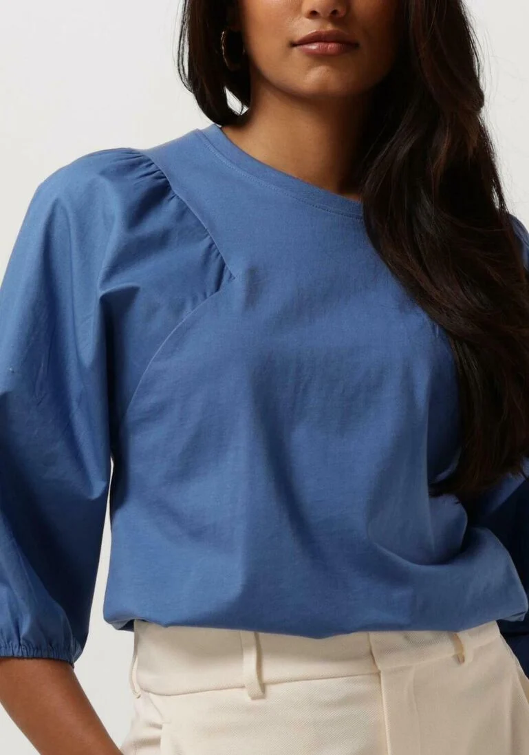 SILVIAN HEACH blauwe silvian heach top gpp23071ts