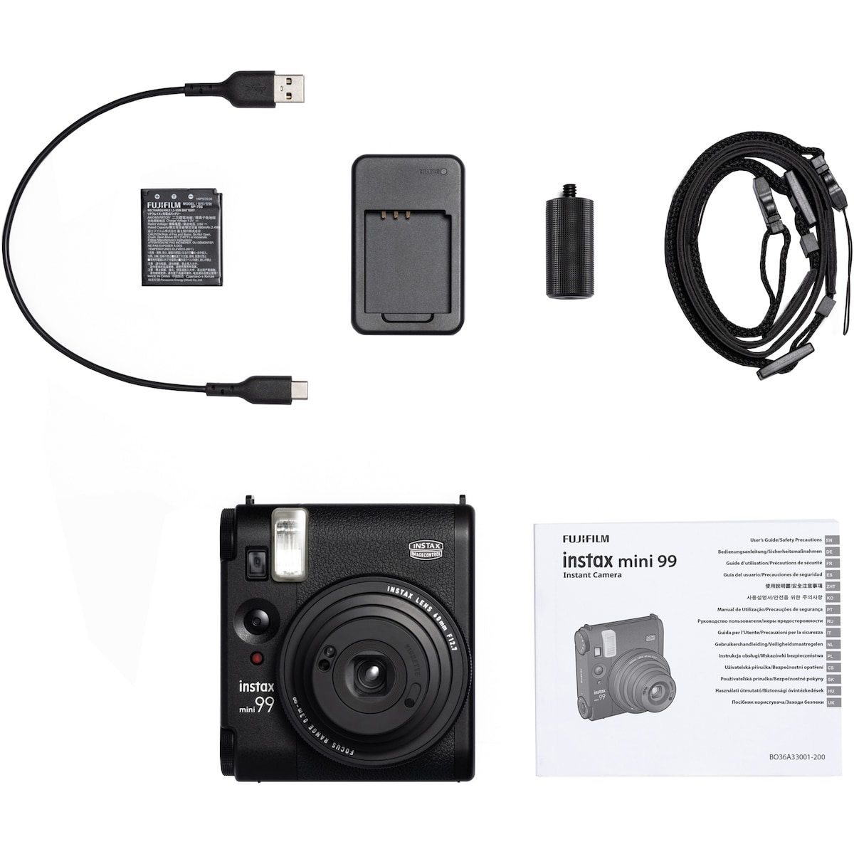 Fujifilm Instax Mini 99 kamera (sort)