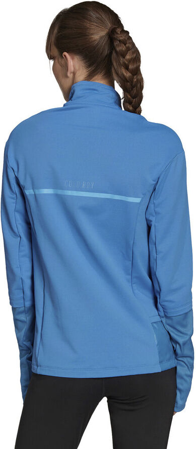 adidas COLD. RDY Cover-Up løbetrøje Blå