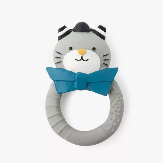Les Moustaches Anneau de dentition   Fernand le chat        de               Moulin Roty