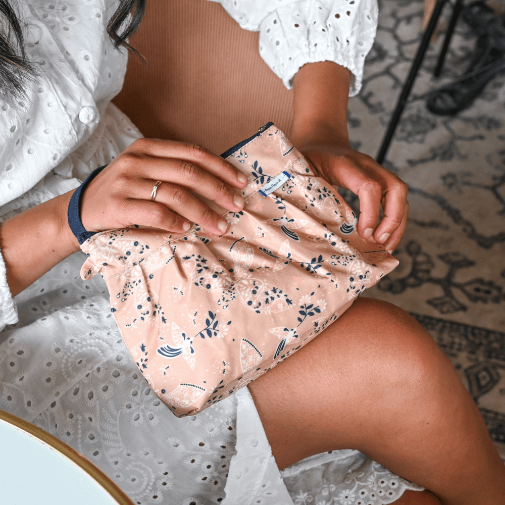 Pochette Plissée Oiseau Bandana