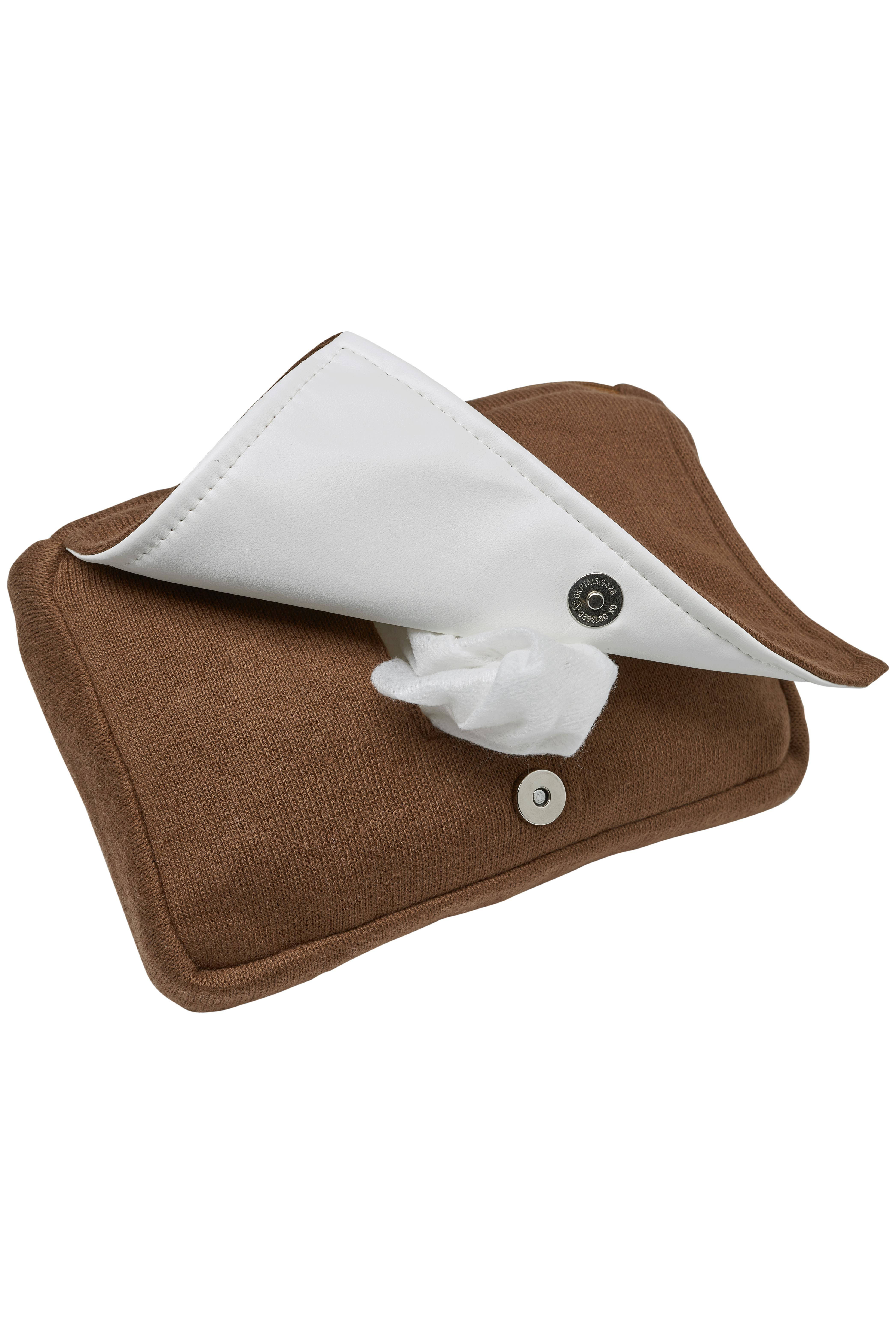 Meyco babydoekjes box Knit basic chocolate