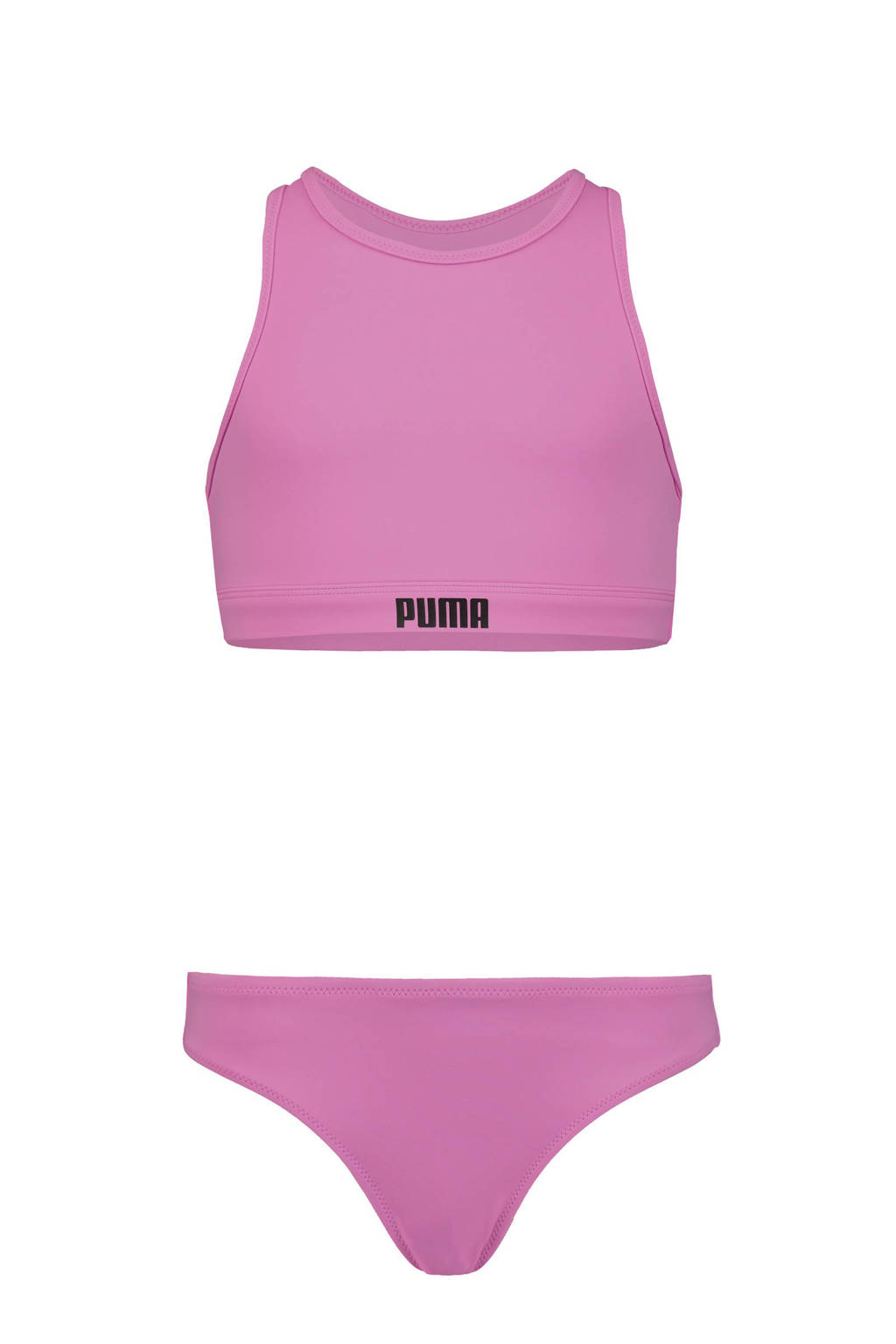 crop bikini roze