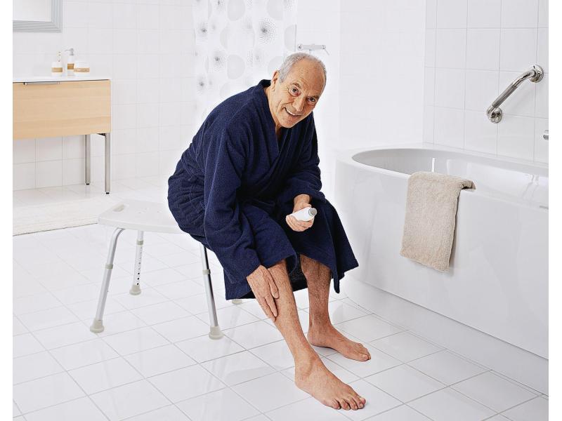 Ridder Badezimmerstuhl Comfort höhenverstellbar Stuhl im Badezimmer