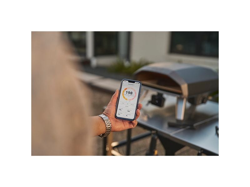 Ooni Pizza Ovens Pizzaofen Koda 2 / schwarz Gasbetriebener Outdoor-Pizzaofen