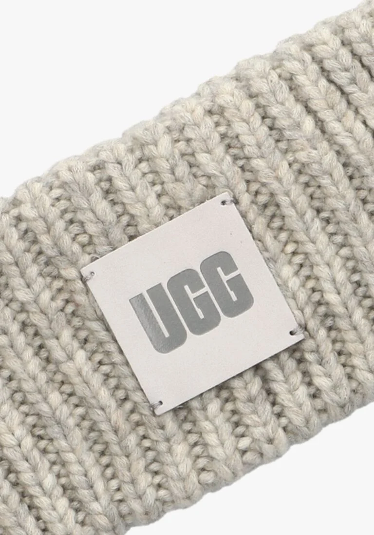 UGG lichtgrijze ugg oorwarmer chunky ribbed headband