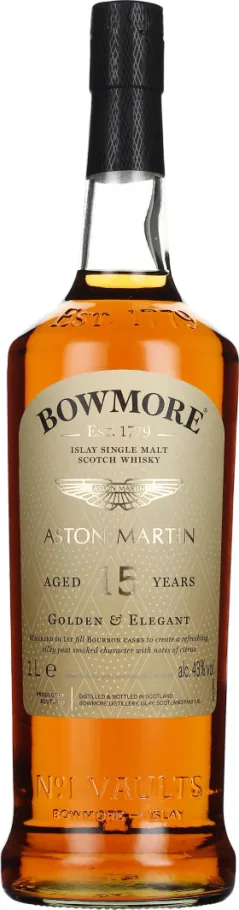 BOWMORE 15 YEARS ASTON MARTIN AM V8 1LTR