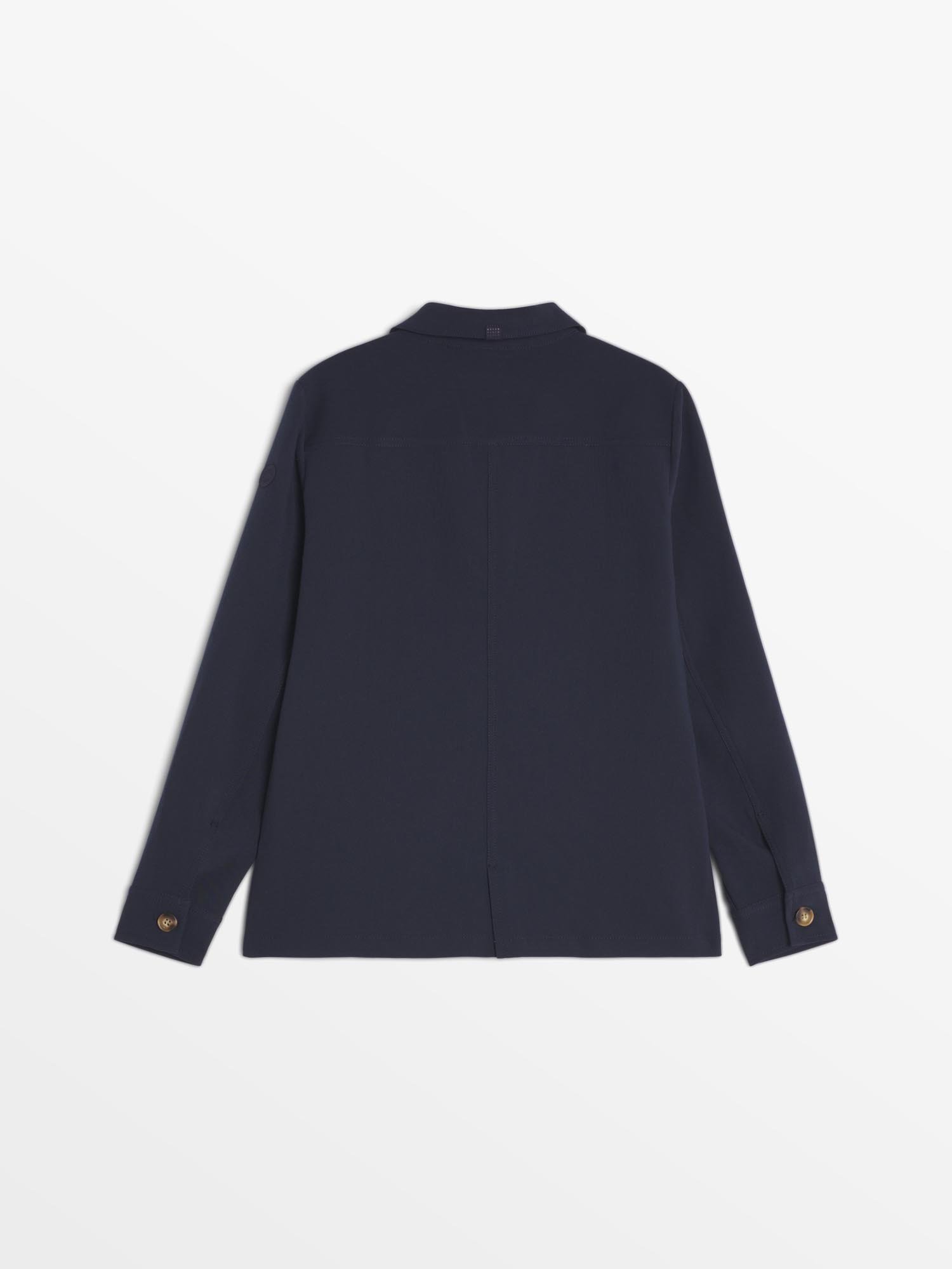 Veste Femme Boutonnée et Fluide Marine