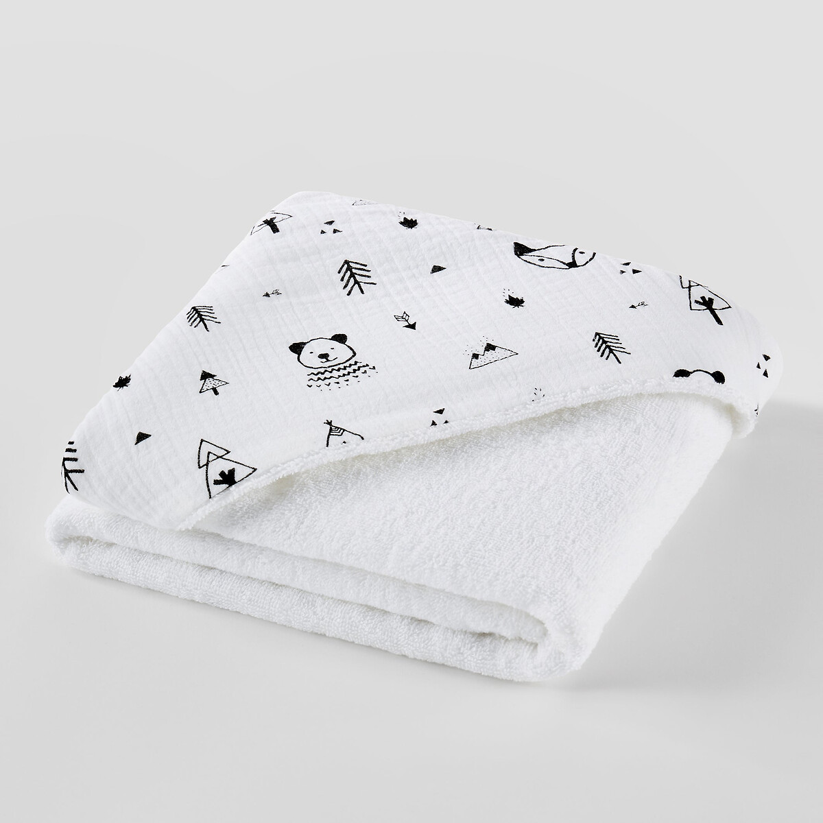 LA REDOUTE INTERIEURS<br>Badcape em tetra 380 g/m2