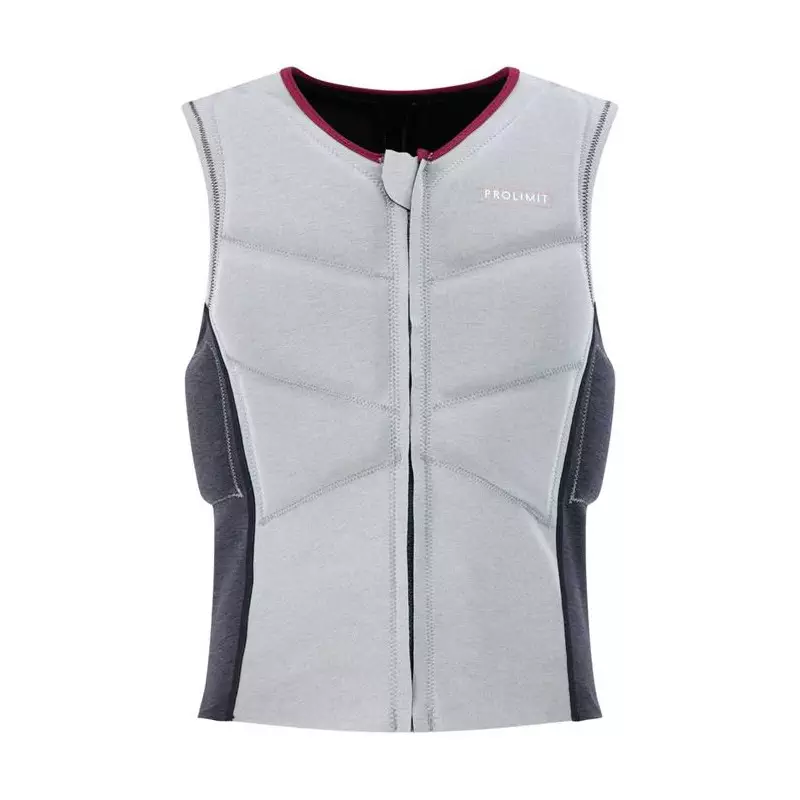 Gilet impact kitesurf/windsurf PROLIMIT PureGirl Oxygen Stretch vest Half PaddedFrontzip