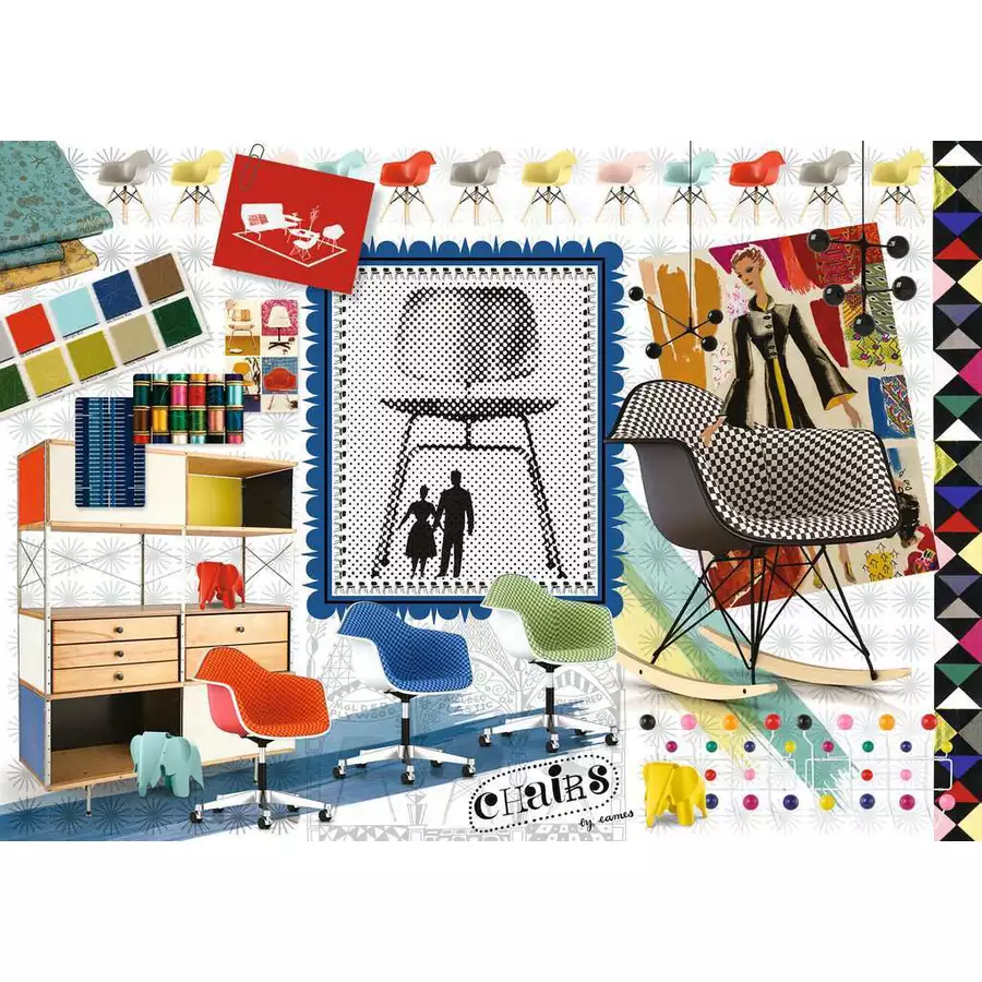 Ravensburger Eames Design Spectrum bunt