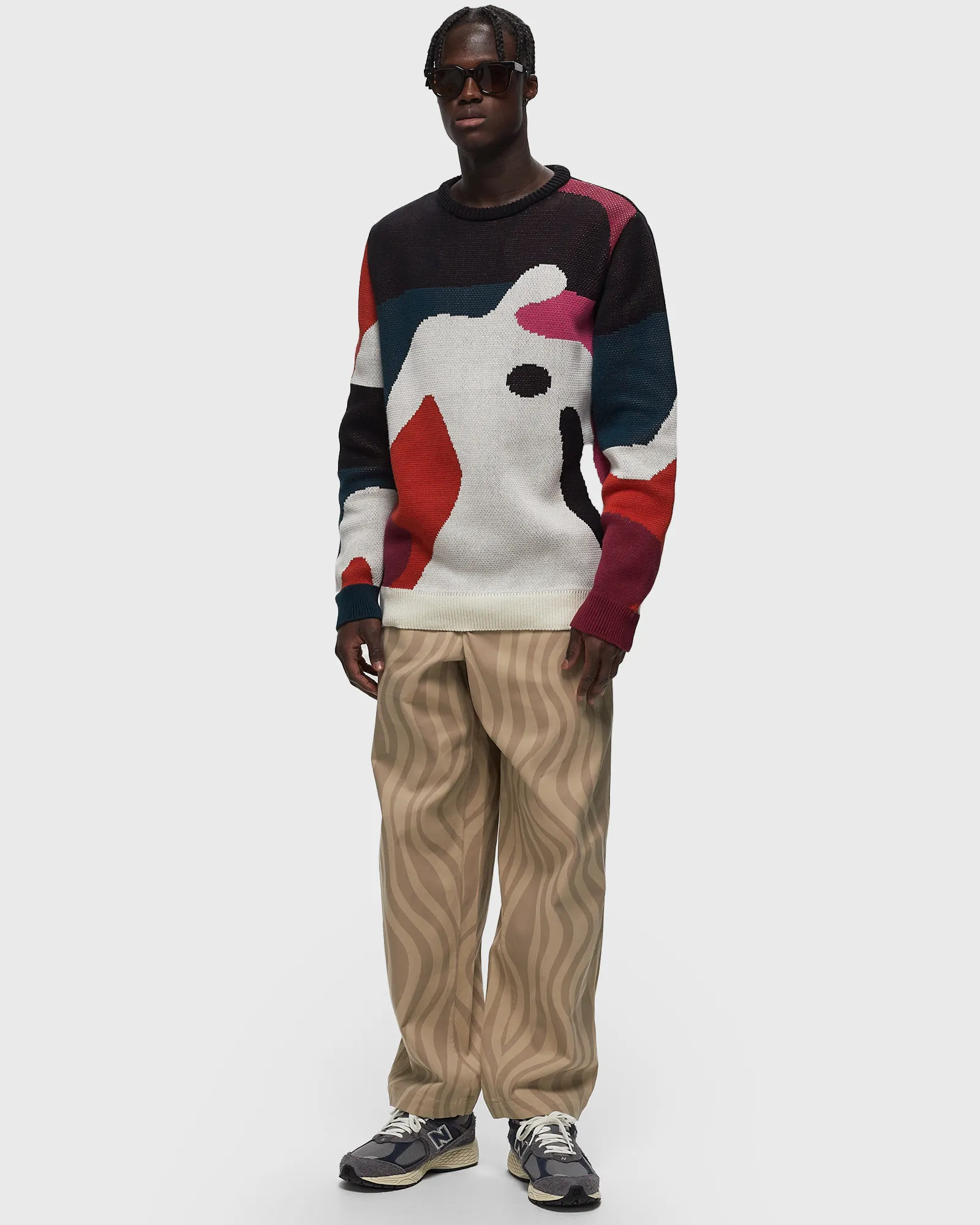 By Parra grand ghost caves knitted pullover