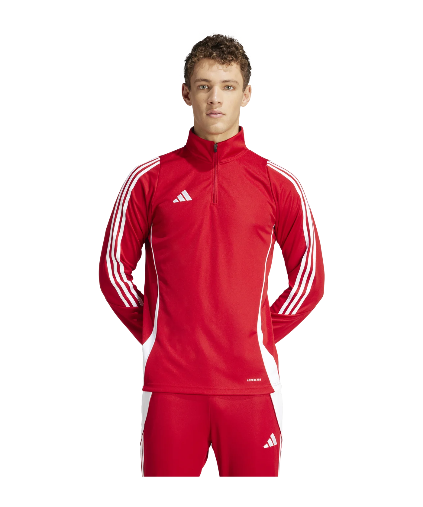 adidas Tiro 24 Trainingstop Rot Weiss