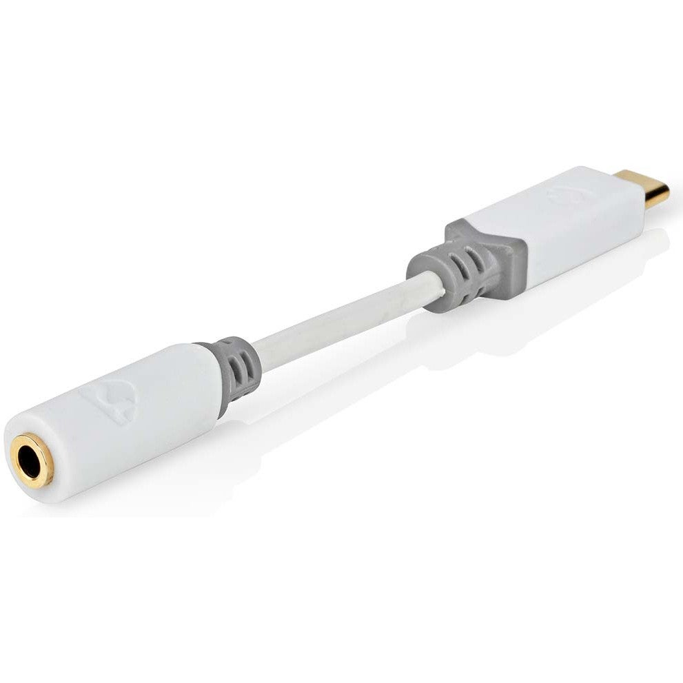 Nedis CCBW65950WT01 USB adapter USB-C male naar 3.5mm jack female 0.1m