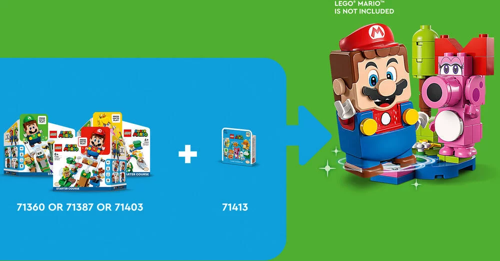LEGO®SUPER MARIO 71413 - PACK SURPRISE – SERIE 6