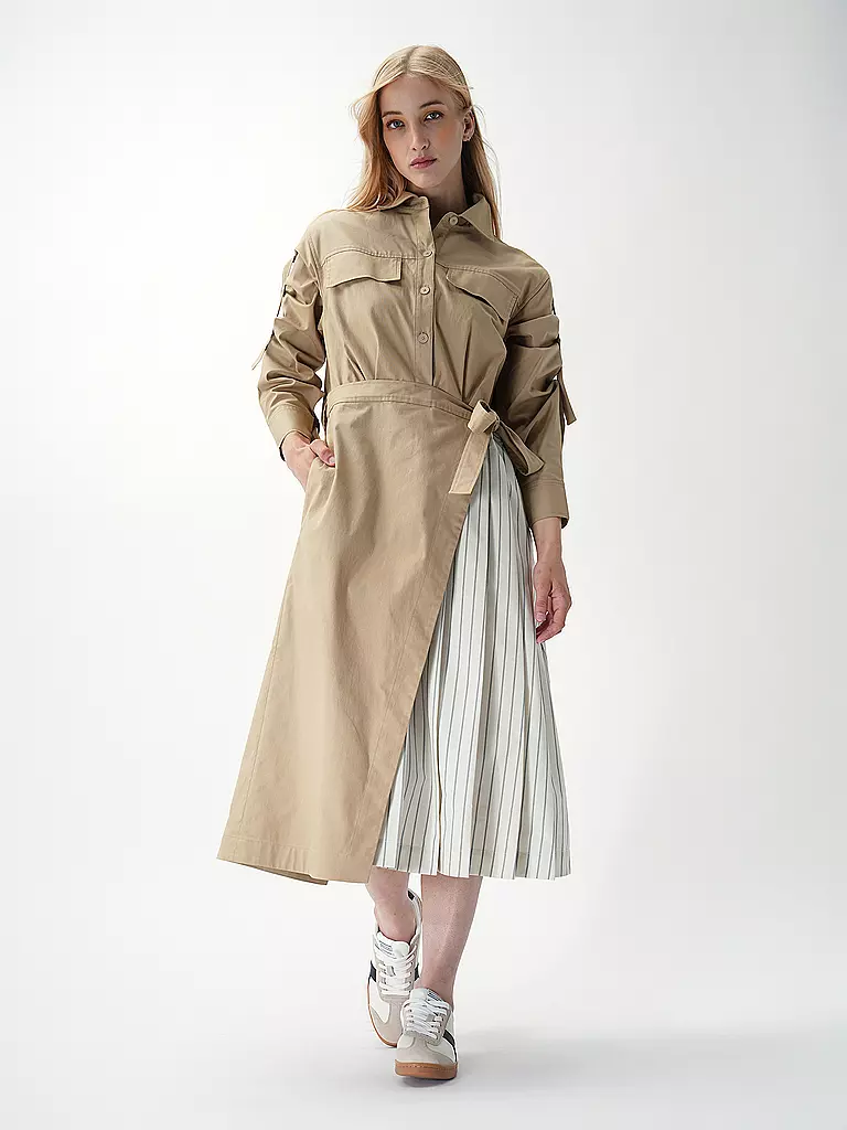 PHILLIP LIM Midikleid beige