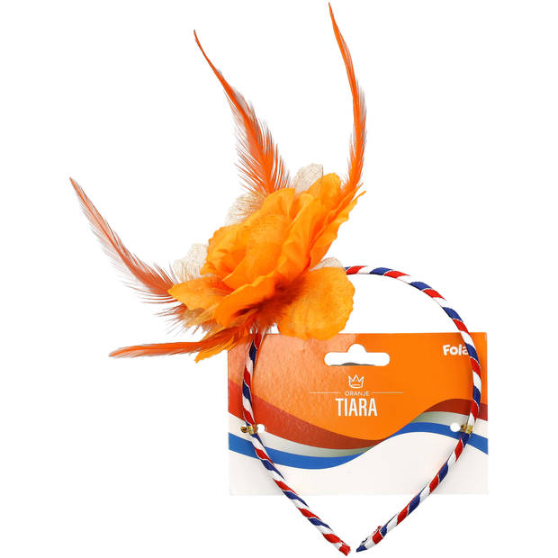Koningsdag tiara roos