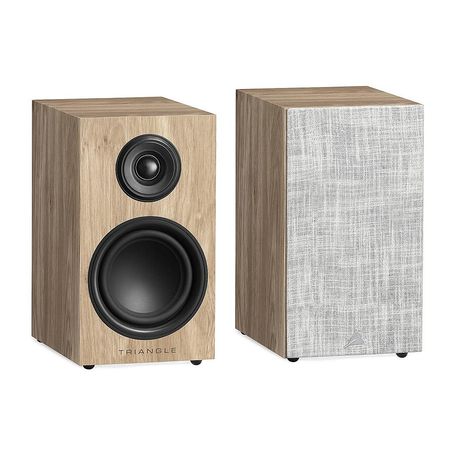 Marantz Melody X M-CR612 Argent/Or + Triangle Elara LN01 Chêne clair