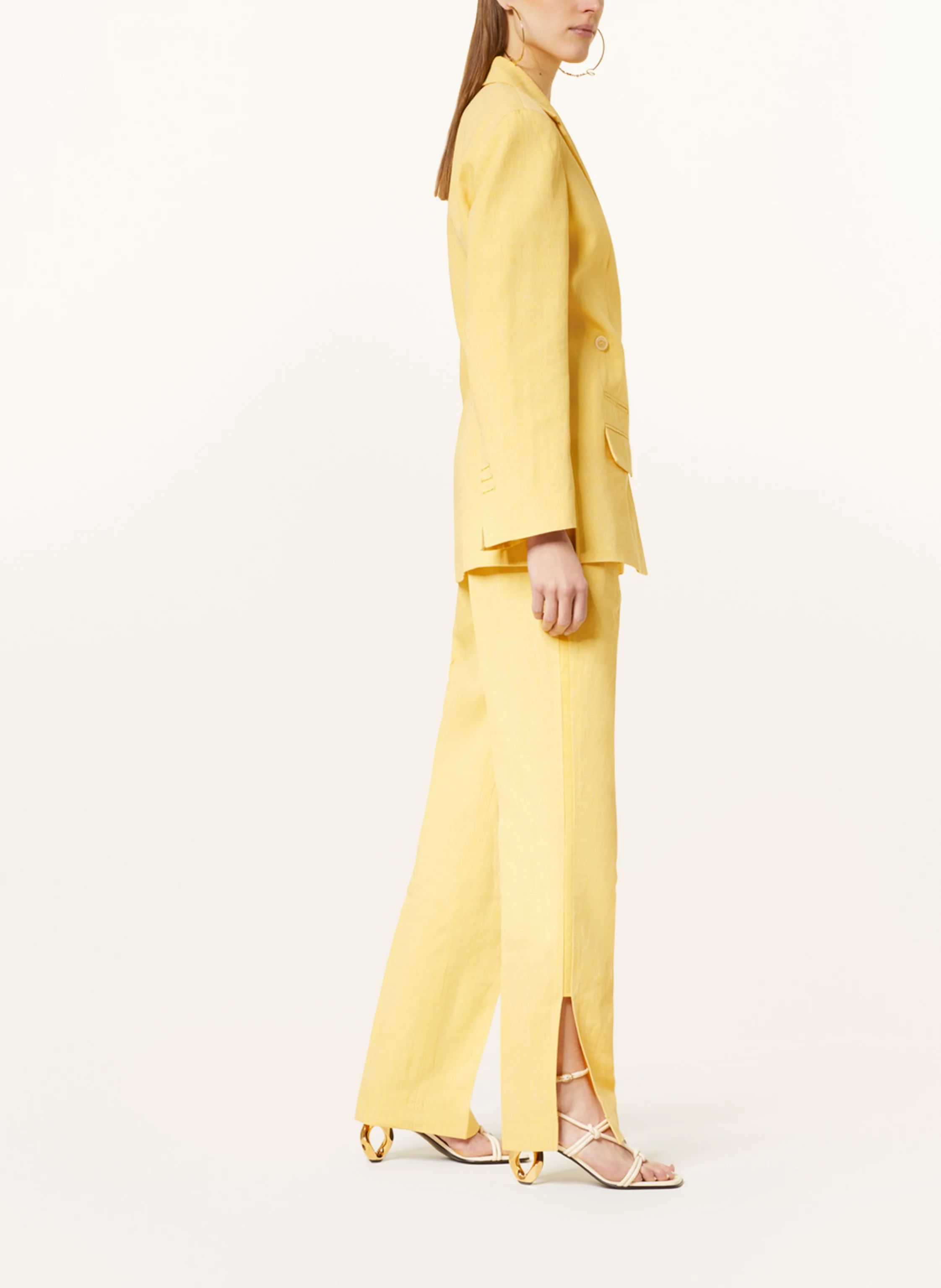 JACQUEMUS Hose LE PANTALON TIBAU mit Leinen