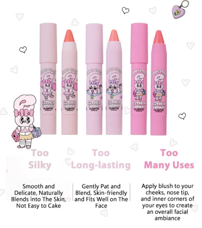 FLORTTE - Special Edition Blush Stick - 3 kleuren