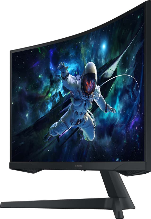 Samsung Odyssey G55C LS27CG552EUXEN 27” buet VA gaming-skærm