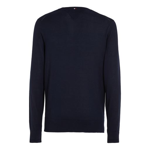 Tommy Hilfiger Crewneck Striktrøje, Desert Sky, M