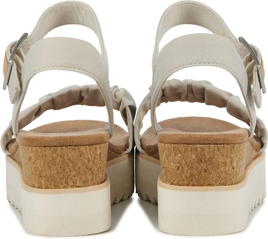 TOMS Sandalen met Hak Dames Diana.1 Maat: 39 Materiaal: Leer Kleur: Wit