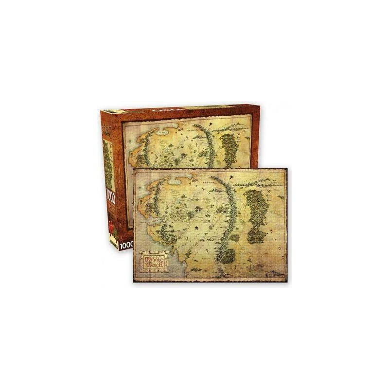 Puzzle 1000 pièces - Map The Hobbit