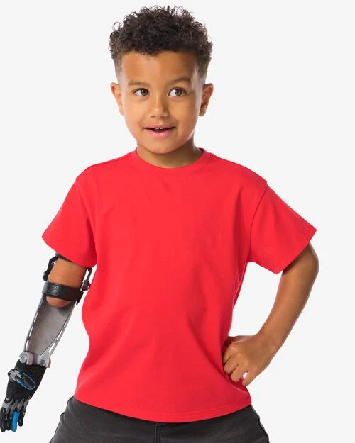 t-shirt enfant rouge