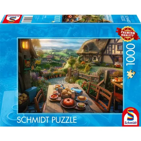 Schmidt Spiele Puzzle - Frühstück mit Aussicht, 1000 Teile