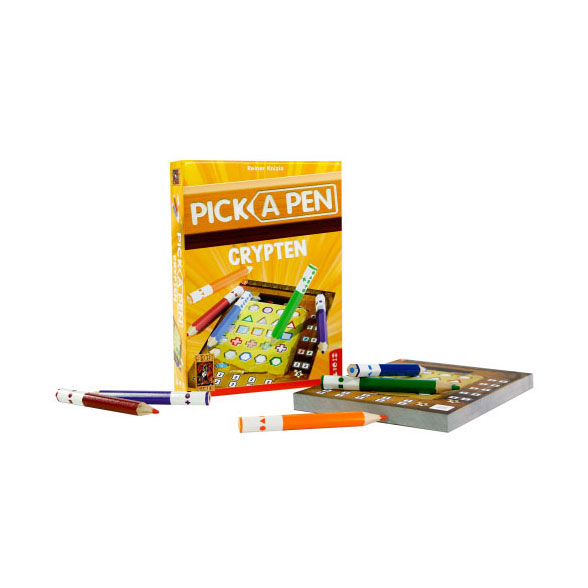 Pick a Pen Crypten Dobbelspel
