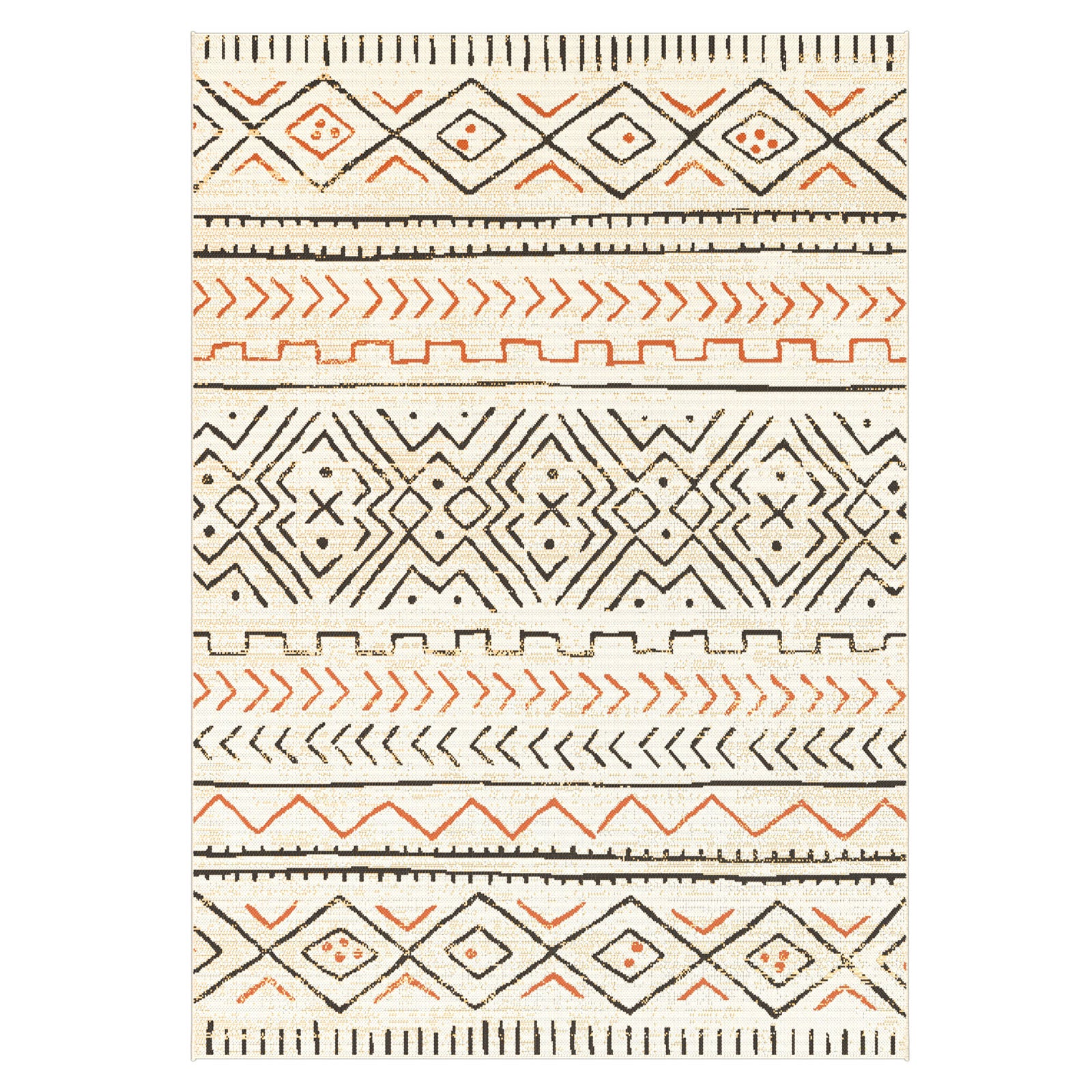 Karat Karat Wohnteppich | Aztec | Gelb