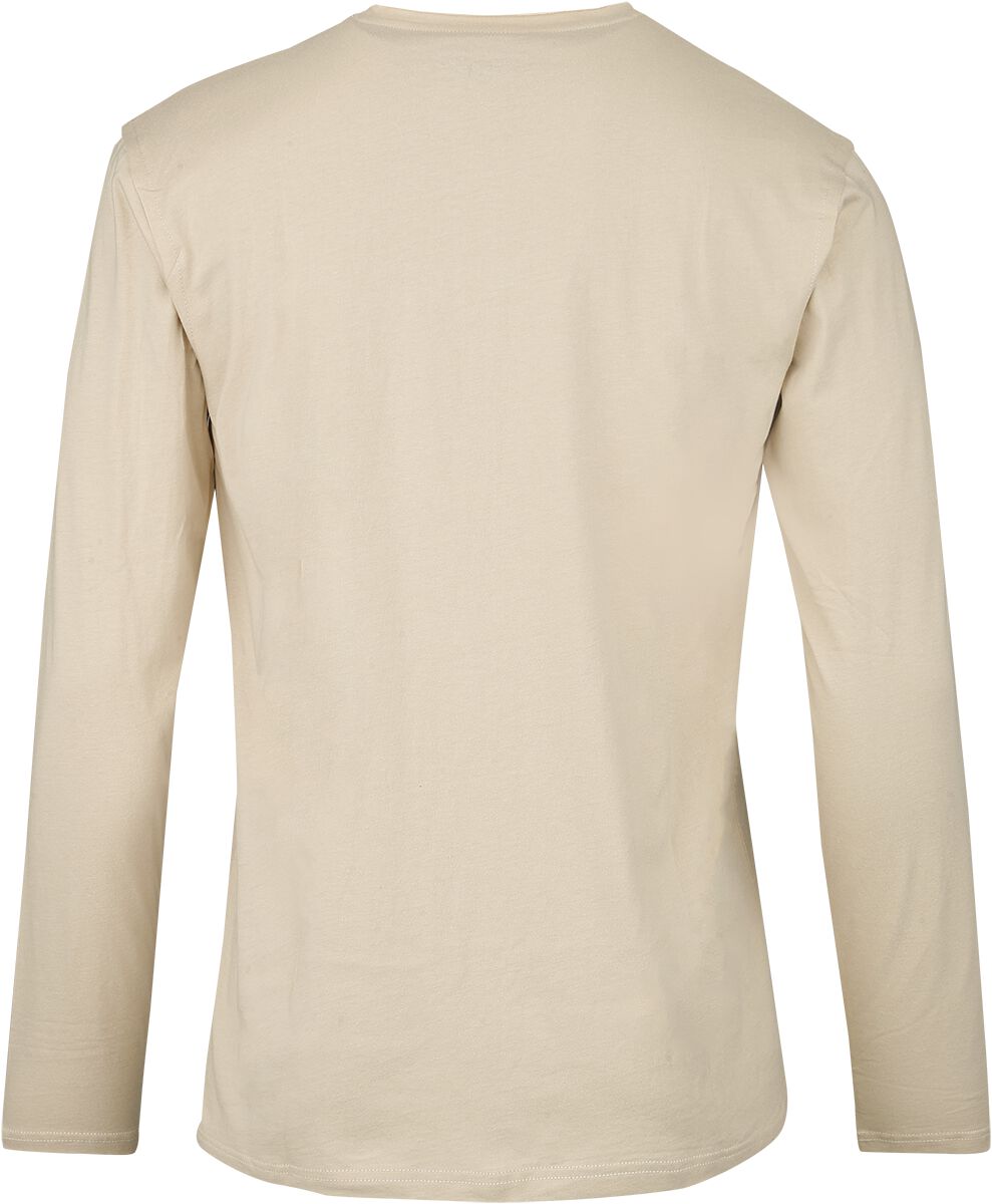 Haut Manches Longues Avec Imprimé Crâne | Rock Rebel by EMP T-shirt manches longues