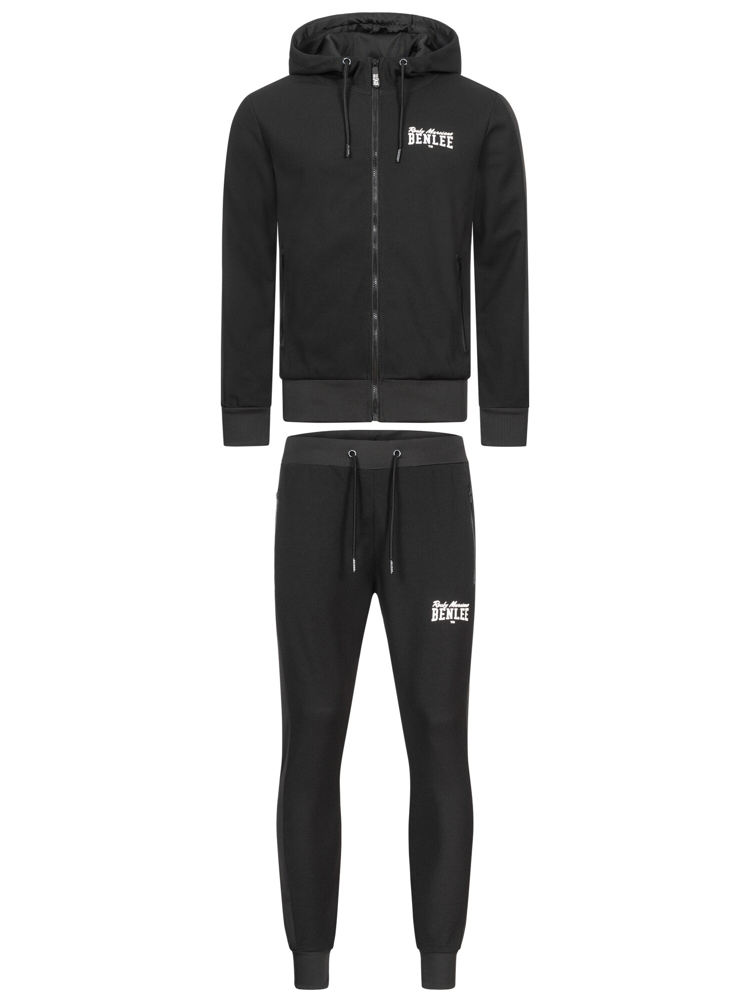 BENLEE Herren Trainingsanzug mit Kapuze schmale Passform HACKBERRY