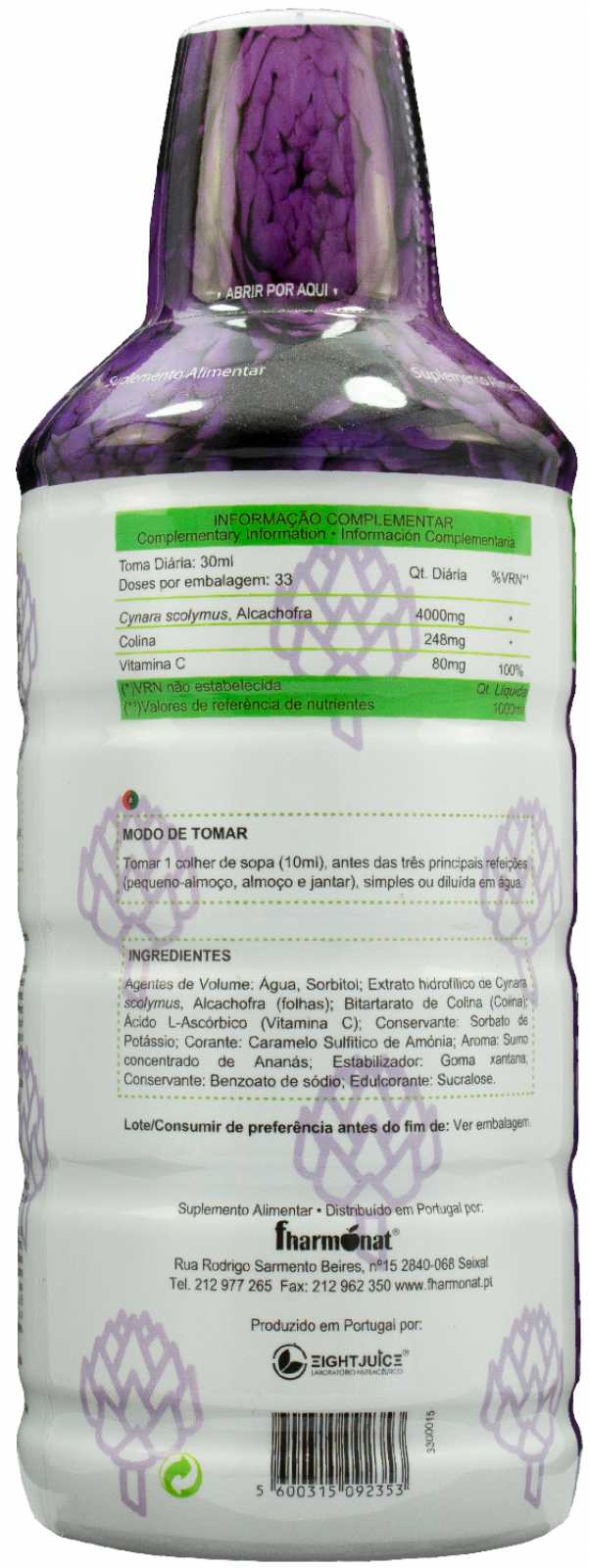 Fharmonat Alcachofa MaxiPlus 1000 ml