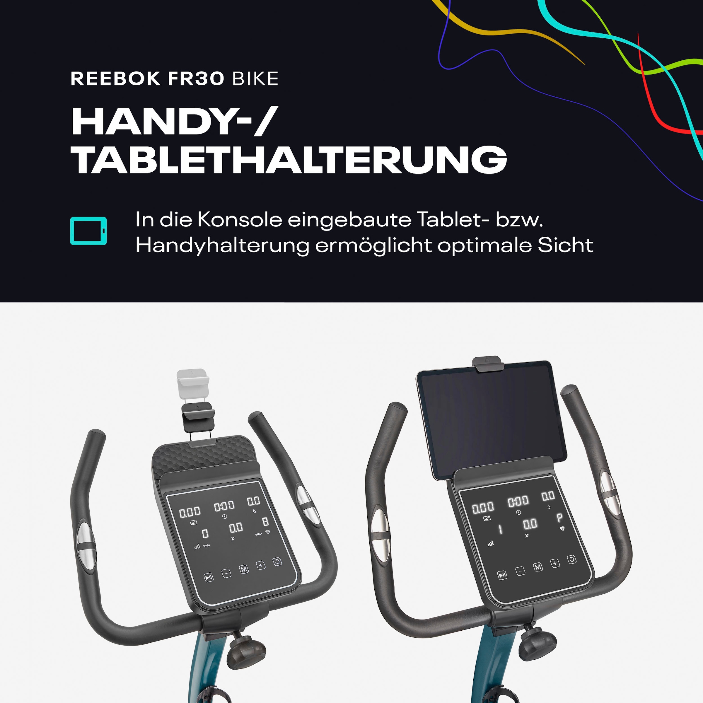 Reebok Ergometer »FR30« Schwungmasse ca. 4,5 kg, 18 Widerstandsstufen