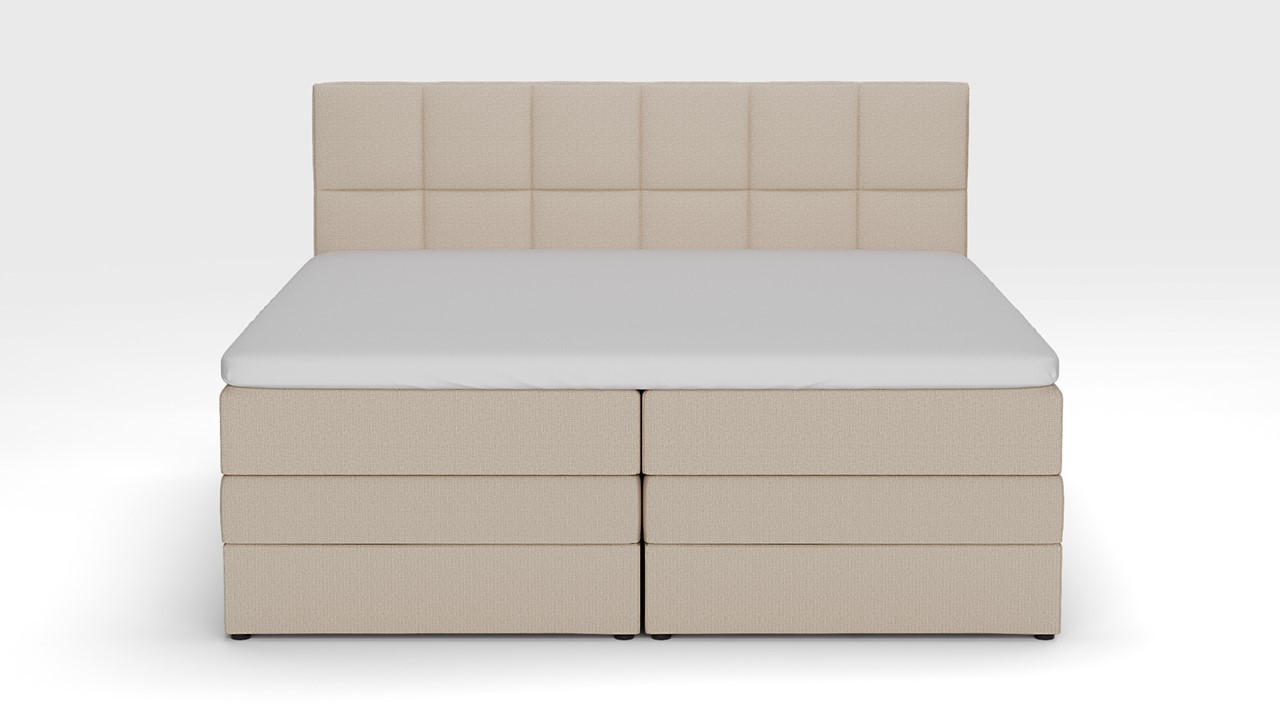 Opbergboxspring Jade - Bold touch natural